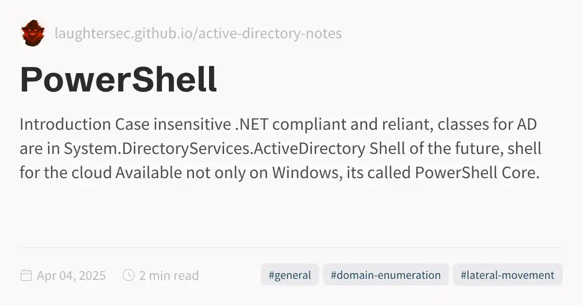 PowerShell